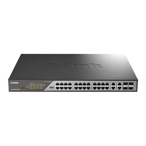 D-Link DSS-200G-28MPP network switch Managed L2 Gigabit Ethernet – image 1
