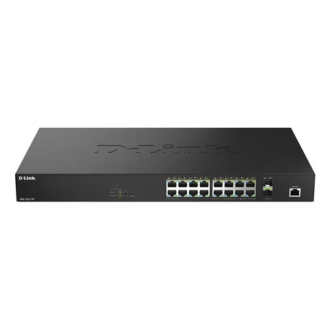 D-LINK DMS-1250-18P/E – Schwarz – Bild 1