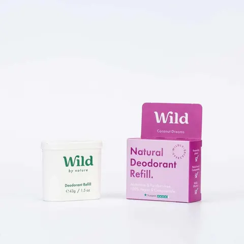 Wild Natural Deodorant Refill - Coconut Dreams – image 1
