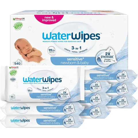 Waterwipes Bio 9X60 Salviette – immagine 1