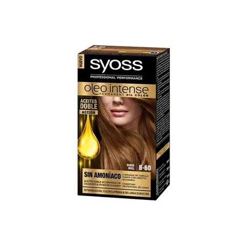 Permanent Dye Syoss Honey Blonde N 8,60 – image 1