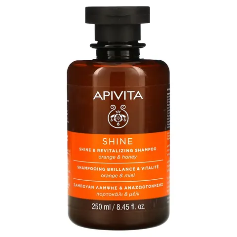 Apivita Shine & Revitalizing Shampoo 250mL – image 1