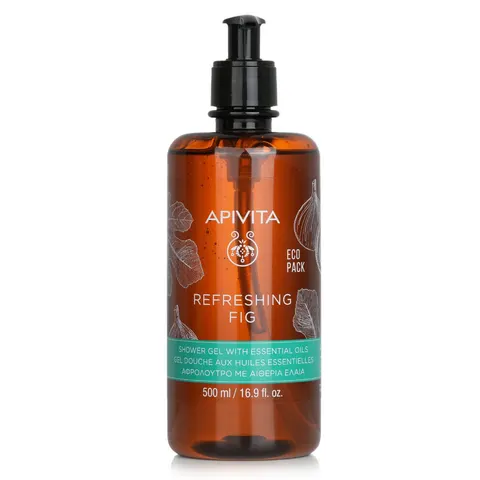 Apivita REFRESHING FIG Gel Doccia – trasparente 500ml – immagine 1