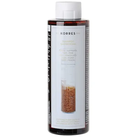 250ml KORRES Rice Proteins & Linden Shampoo – immagine 1