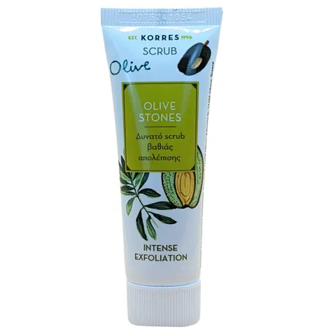 Korres Olive Stones deep cleansing scrub 18 ml – image 1