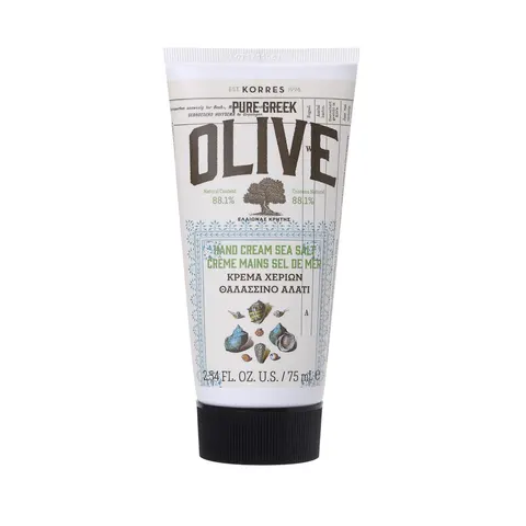 Korres Olive Sea Salt Handcrème, 75 ml – afbeelding 1