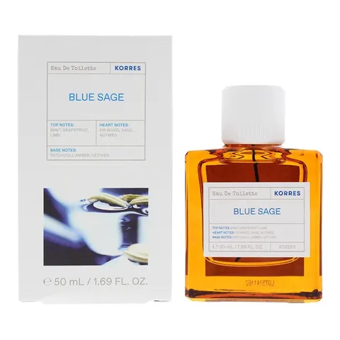 50ml KORRES Blue Sage Eau de Toilette – immagine 1