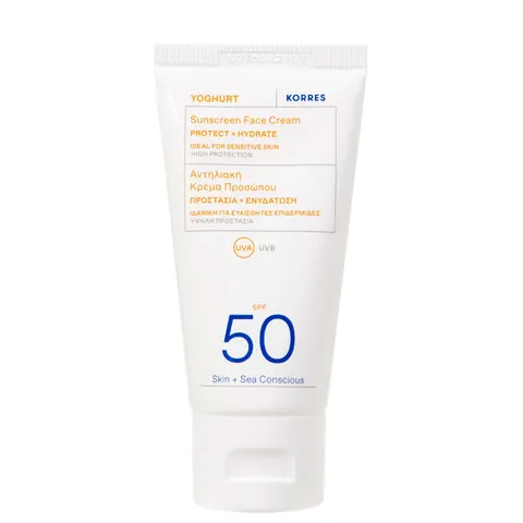 50ml KORRES Yoghurt Sunscreen Face Cream SPF 50 – immagine 1