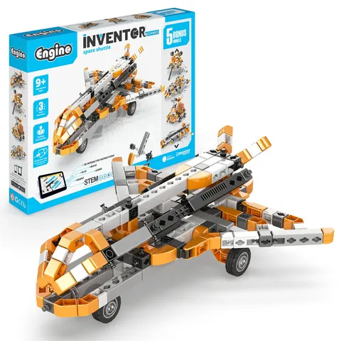 Engino INVENTOR MECHANICS Space shuttle with 5 bonus models – image 1