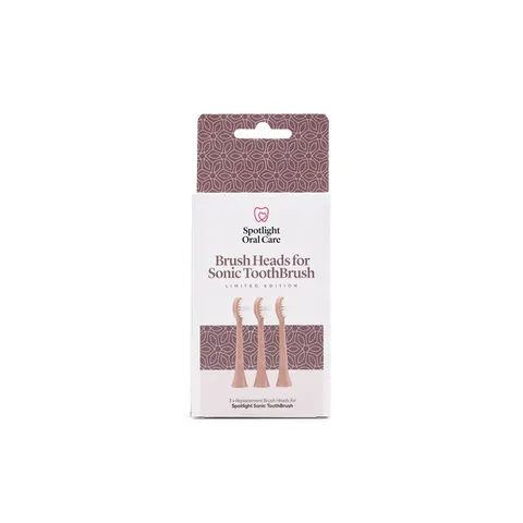 Spotlight Oral Care Sonic Head Replacements -Rose Gold – image 1
