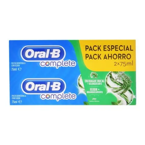 Toothpaste Complete Oral-B (2 uds) – image 1