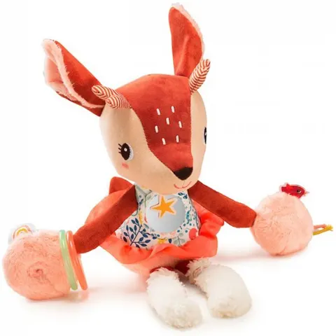 Lilliputiens - Multi-activiteiten knuffel - Stella het hert – afbeelding 1