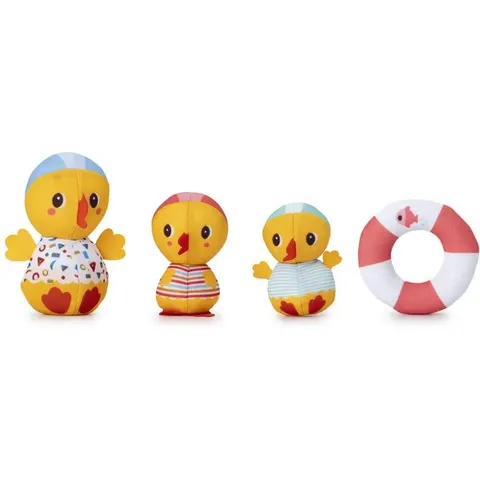 3 Bath Ducks Learning To Swim – image 1