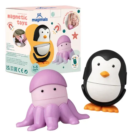 Clics Magimals 6 Piece Magnetic Ocean Animals – image 1