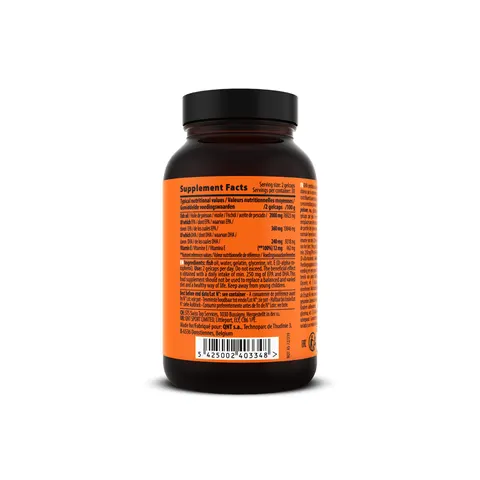 Complément alimentaire 90 capsules QNT Omega 3 – Noir – image 1