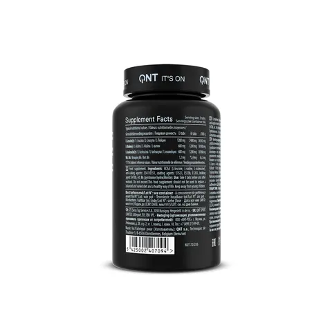 Complément alimentaire 200 tablettes QNT Matrix BCAA 4800 – Noir – image 1