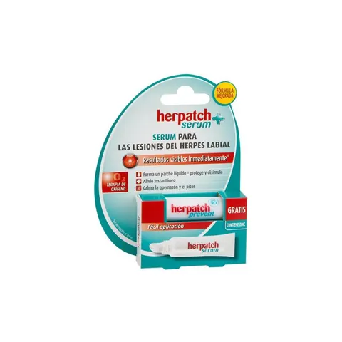 Herpatch Serum 5ml + Prevent Labial 4,8gr – imagen 1