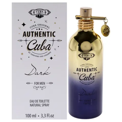 Cuba Authentic Dark Eau De Toilette Pro Muže 100 Ml – afbeelding 1