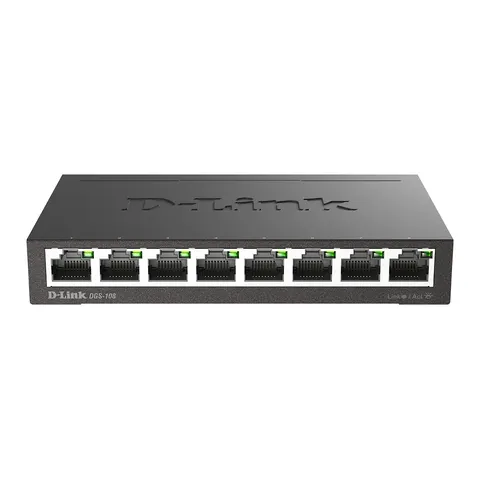 Switch D-Link DGS-108 8 GE retail – Bild 1