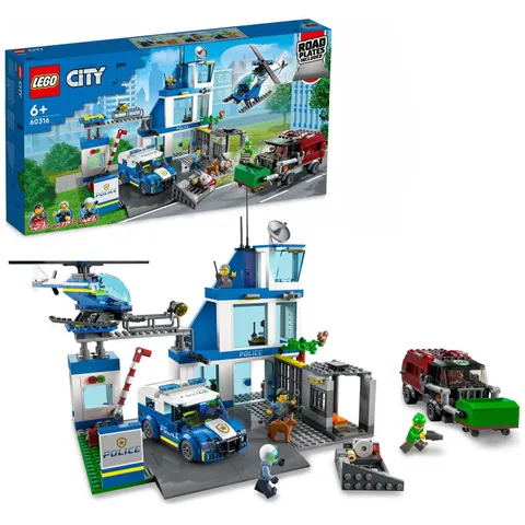 Lego® 60316 Polizeistation – mehrfarbig – Bild 1
