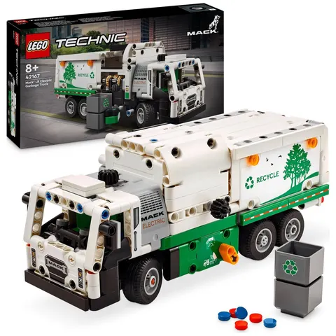 LEGO 42167 Technic Śmieciarka Mack LR Electric – zdjęcie 1