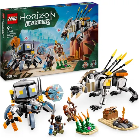 Lego Horizon Aloy E Varl Vs Arcapode E Secodonte 77037, Multicolore – immagine 1