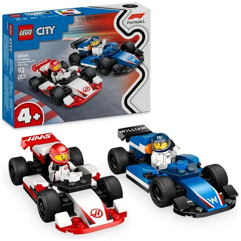 Lego MONOPOSTO WILLIAMS RACING E HAAS FI- 60640 – immagine 1
