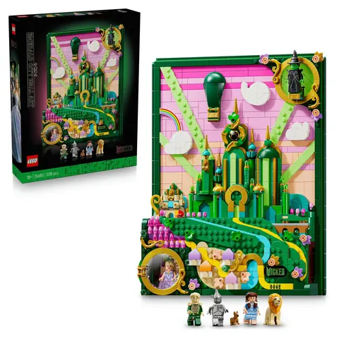 LEGO Wicked Emerald City Wall Art – image 1