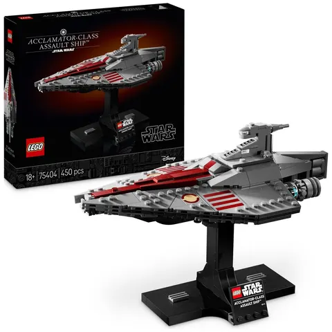 LEGO Star Wars Acclamator-Class Assault Ship Model Set 75404 – image 1