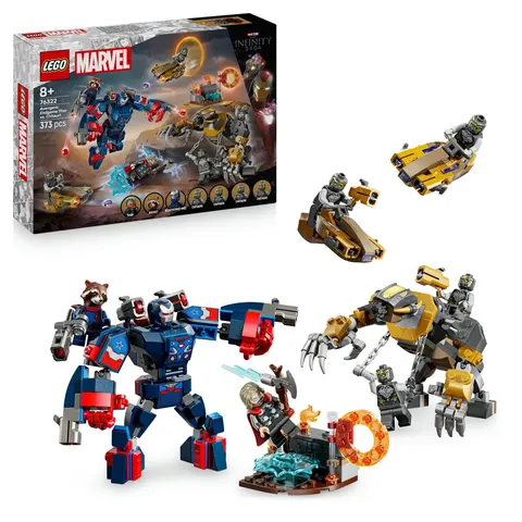 LEGO Marvel Avengers Endgame Thor vs. Chitauri Set 76322 – image 1
