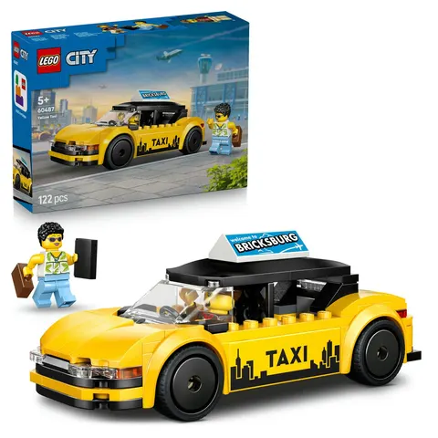 Lego Taxi giallo 60487 – immagine 1