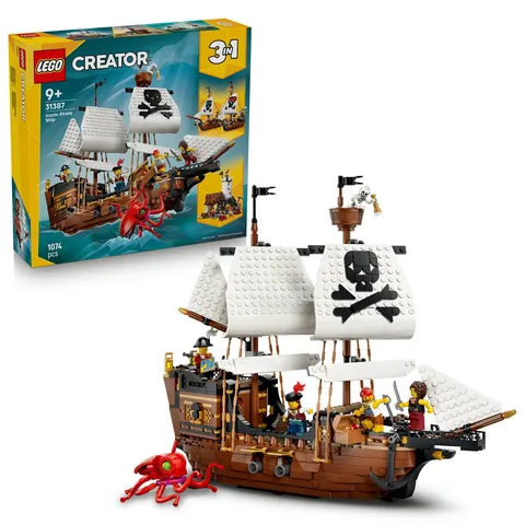 LEGO 31387 Creator Legendarny statek piracki – zdjęcie 1