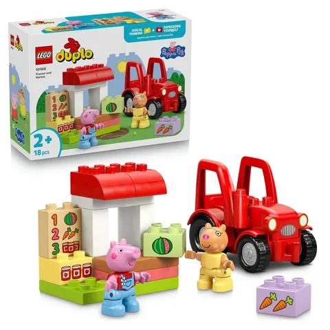 LEGO® DUPLO® 10468 Traktor und Marktstand – Bild 1