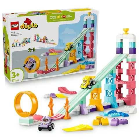 Lego Rampe creative 3 in 1 con veicoli 10478 – immagine 1