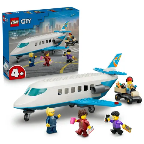 Lego® 60492 Passagierjet – mehrfarbig – Bild 1