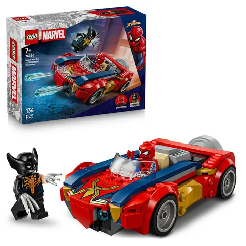 LEGO Marvel Spider-Man Car vs. Venomized Wolverine 76336 – Bild 1