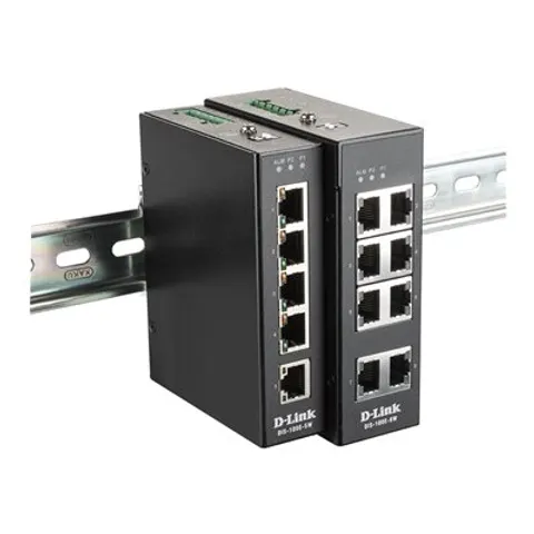 D-LINK DIS100E5W - 5-port Fast Ethernet switch – image 1