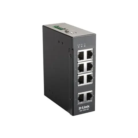 D-LINK DIS100E8W - 8-port Fast Ethernet switch – image 1