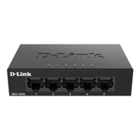 D-Link Switch Gigabit 5 ports DGS-105GL/E sans IGMP ; dlink (DGS-105GL/E) – image 1