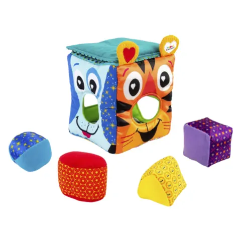 Lamaze Soft Crib with Animal Motifs – image 1