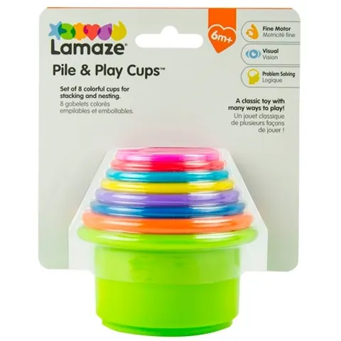 Lamaze stapel- en speelbekers – afbeelding 1