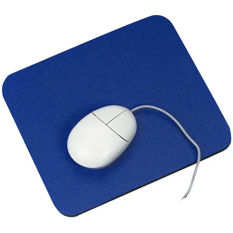Q-Connect Economy Mouse Mat Blue – image 1