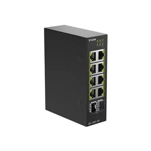 D-LINK DIS-100G-10P – Schwarz – Bild 1