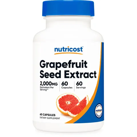 Nutricost, Grapefruit Seed Extract, 2,000 mg, 60 Capsules – image 1