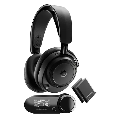 STEELSERIES ARCTIS NOVA ELITE CUFFIE WIRELESS, black Obsidian – immagine 1