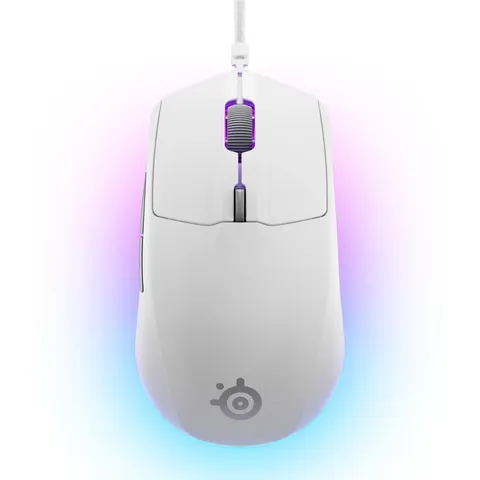 STEELSERIES Mouse Rival 3 Gen 2-bianco – immagine 1