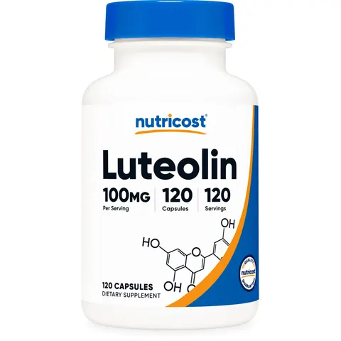 Nutricost, Luteolin, 100 mg, 120 Capsules – image 1