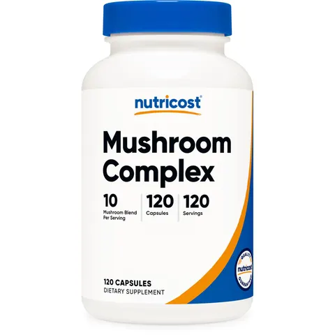 Nutricost, Mushroom Complex, 5,500 mg, 120 Capsules – image 1