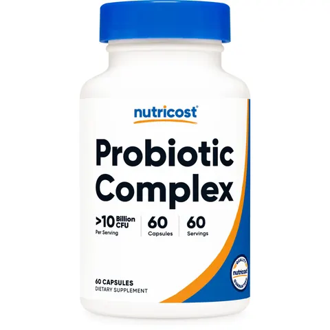 Nutricost, Probiotic Complex, >10 Billion CFU, 60 Capsules – image 1