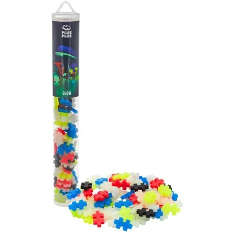 Plus Tube Glow Mix 100 Piece Construction Set – image 1